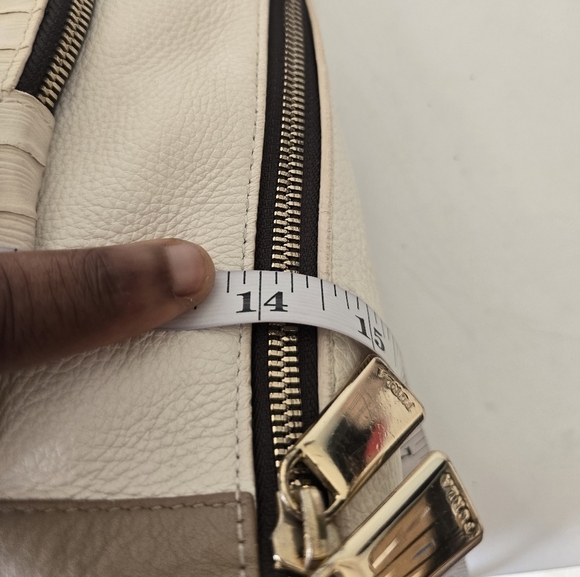 FURLA Genuine Python Embossed One Shoulder Bag Pony Style Authentic Luxury - Picture 12 of 15